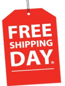 Heads-up: Today is this year's 'Free Shipping Day' for hundreds of ...