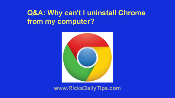google chrome not opening and cant uninstall